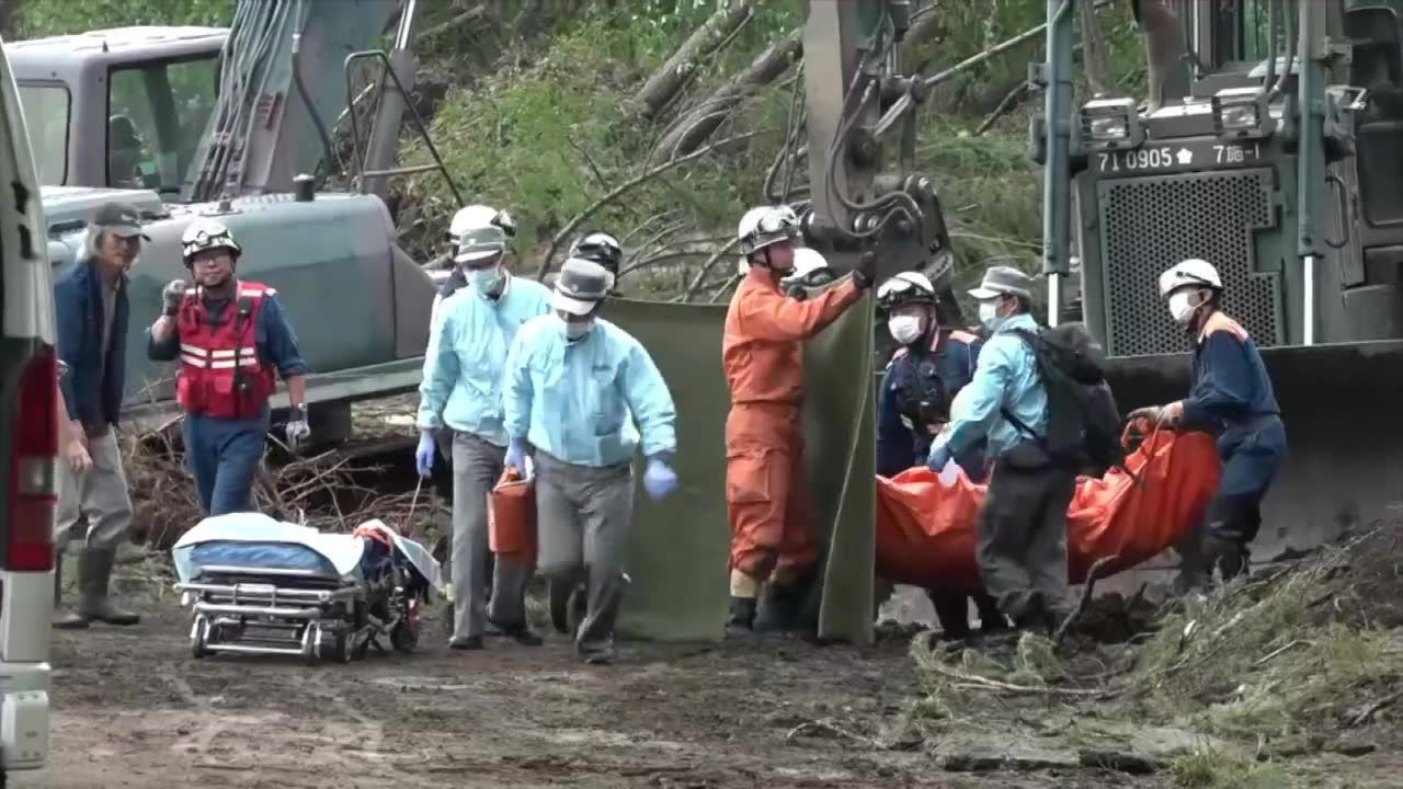 Trzęsienie ziemi w Japonii spowodowało osuwiska na Hokkaido