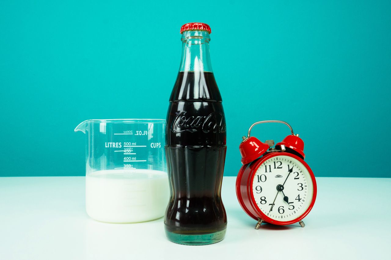 Coke and Milk Experiment