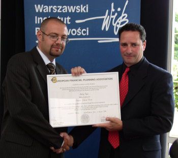 Mamy pierwszych doradców z certyfikatami €FPA