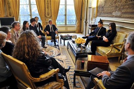 Sarkozy spotkał się z bliskimi Ingrid Betancourt