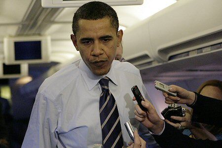 Barack Obama do dziennikarki: kochanie...
