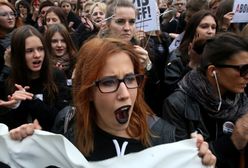 "Czarny protest" przeciwko projektowi zaostrzenia prawa aborcyjnego