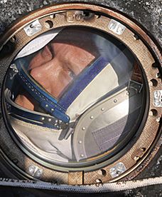 Lądowanie Sojuza w Kazachstanie