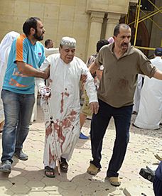 Samobójczy atak na meczet w Kuwejcie