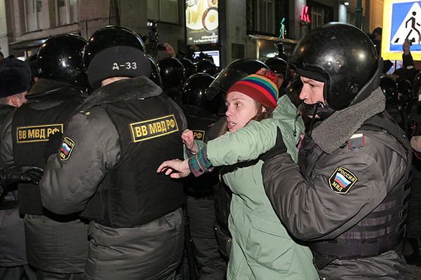25 tys. Rosjan protestuje w Moskwie