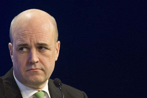 Premier Szwecji Fredrik Reinfeldt