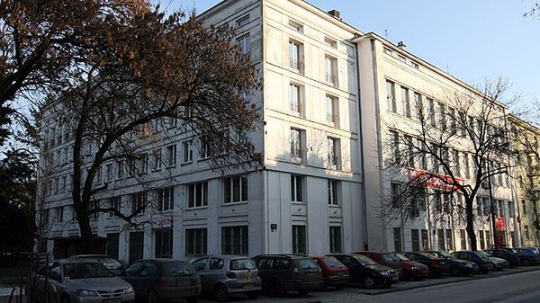 Budynek przy ul. Rozbrat, z którego wyprowadza się SLD