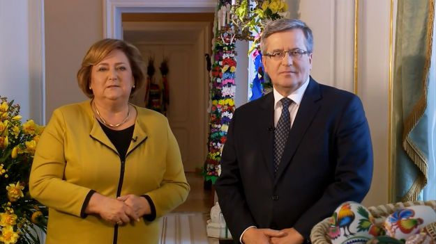 Para prezydencka życzyła Polakom, by święta przyniosły wyciszenie wszelkich sporów i konfliktów