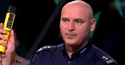 Pijany policjant w "Świat się kręci"?