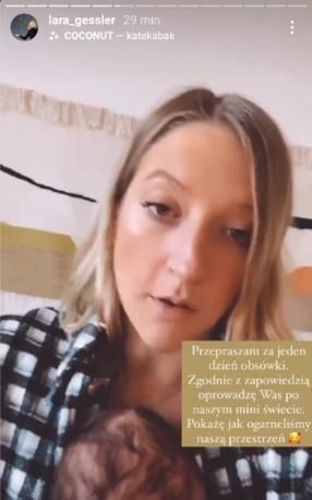 Lara Gessler pokazała pokój Neny