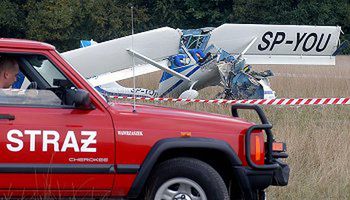 Dwie osoby zginęły w katastrofie samolotu w Katowicach