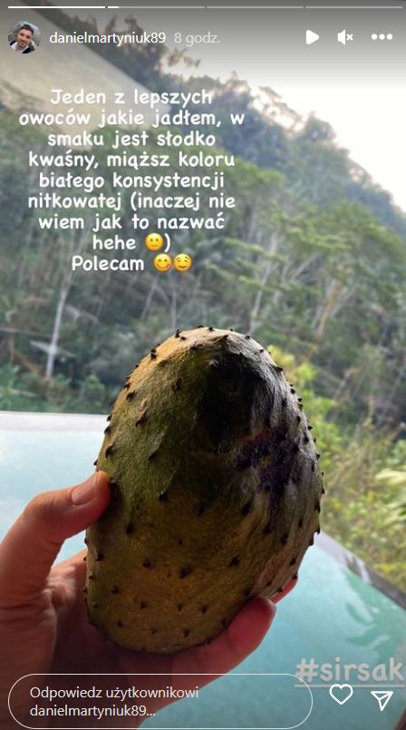 Daniel Martyniuk poleciał z ukochaną na Bali (fot. Instagram)