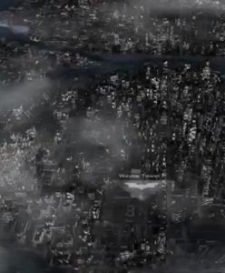 Miasto Batmana na mapach 3D