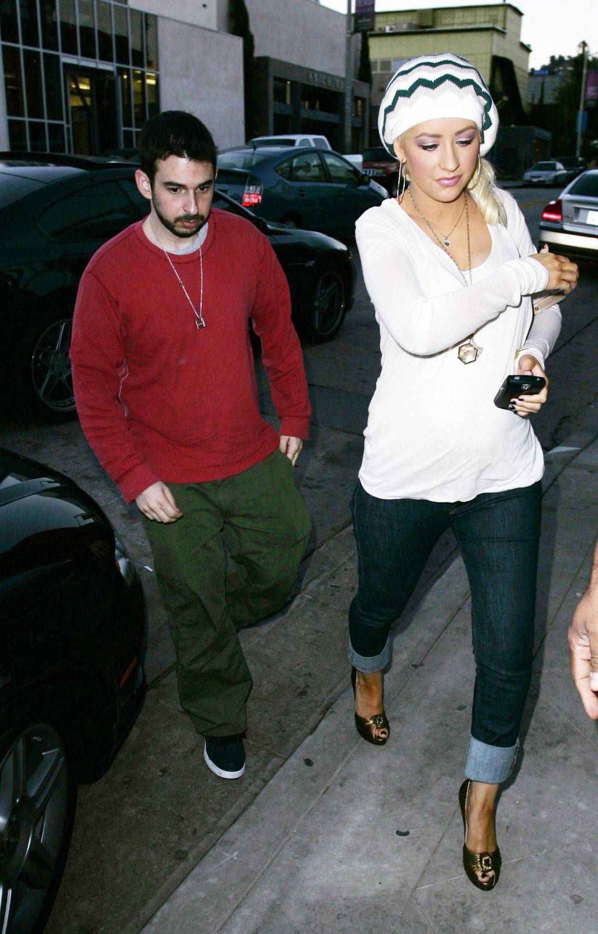 Christina Aguilera i Jordan Bratman, Fot.ONS