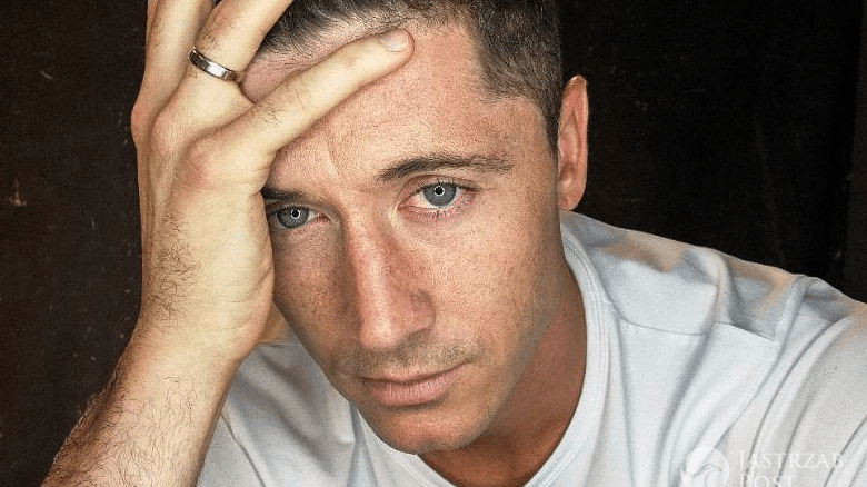 Robert Lewandowski smutny