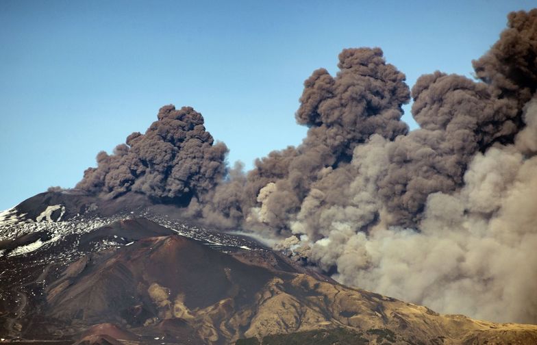 Wulkan Etna, 24 grudnia 2018