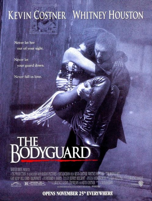"Bodyguard" z Whitney Houston i Kevinem Costnerem to jeden z najbardziej znanych filmów lat 90. 