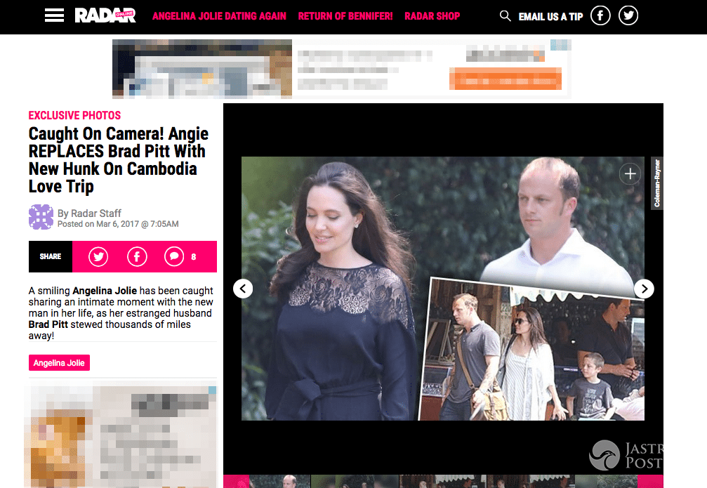 Angelina Jolie nowy partner