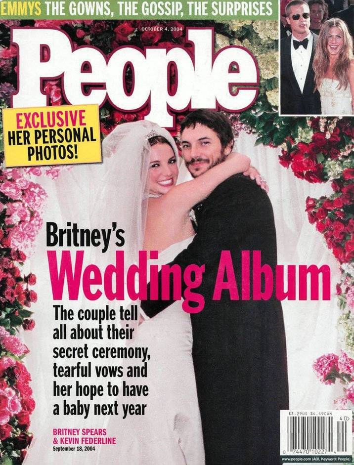 Suknia ślubna Britney Spears