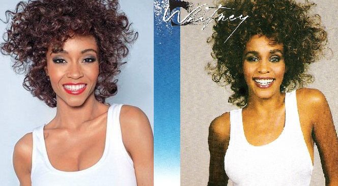 Zobacz Yaya DaCostę ucharakteryzowaną na Whitney Houston