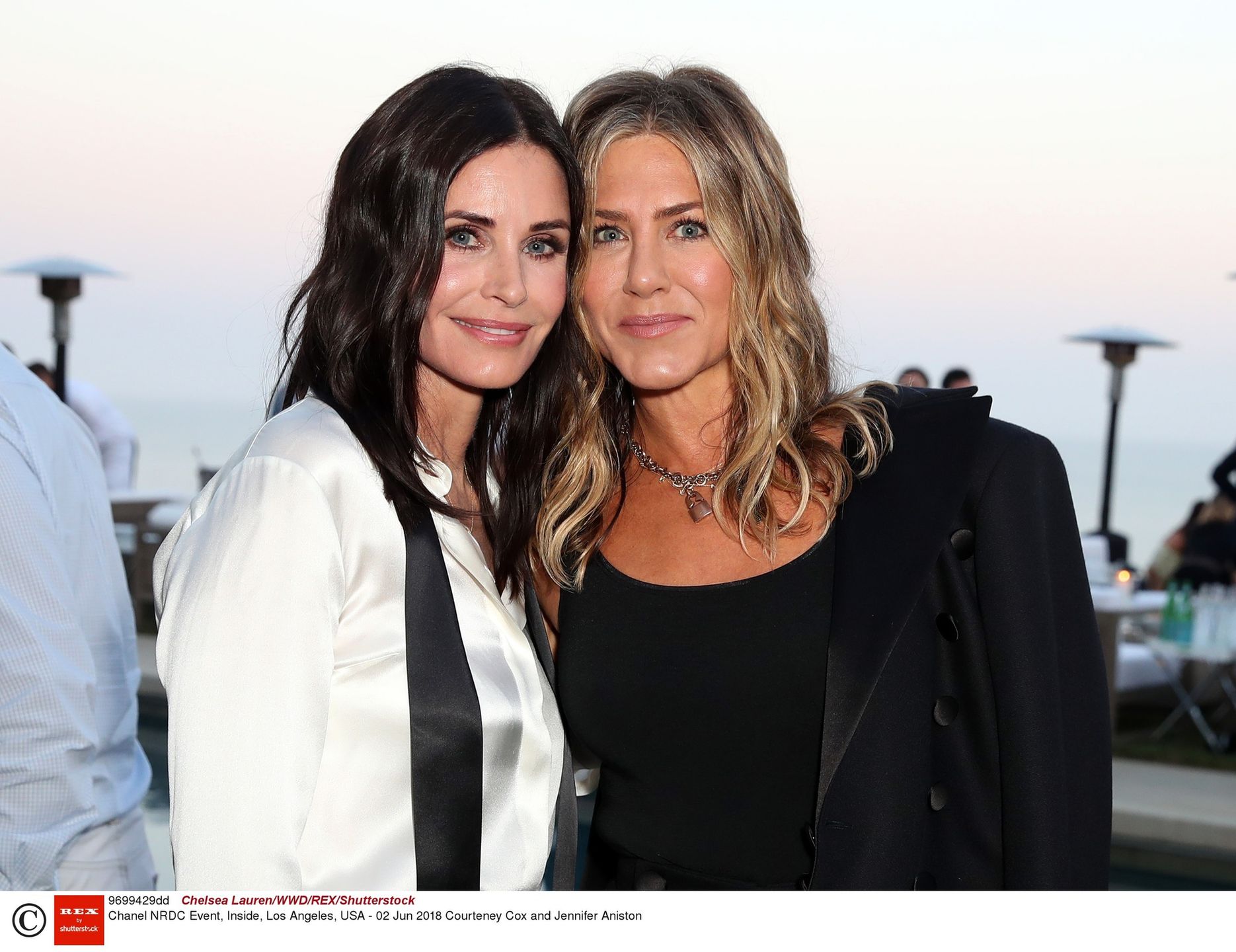 Aniston i Cox razem na imprezie. Aktorki zachwycają