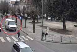 Idiotyczny manewr kuriera. Powinien za to stracić prawo jazdy