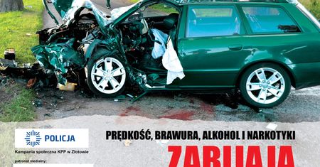 Policjanci ze Złotowa szokują młodych kierowców
