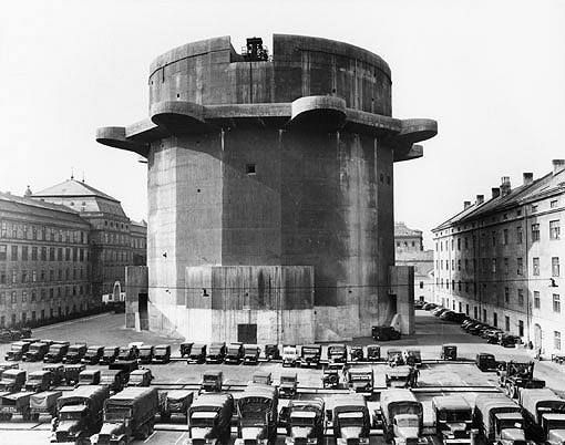 Flakturm Augarten w Wiedniu 