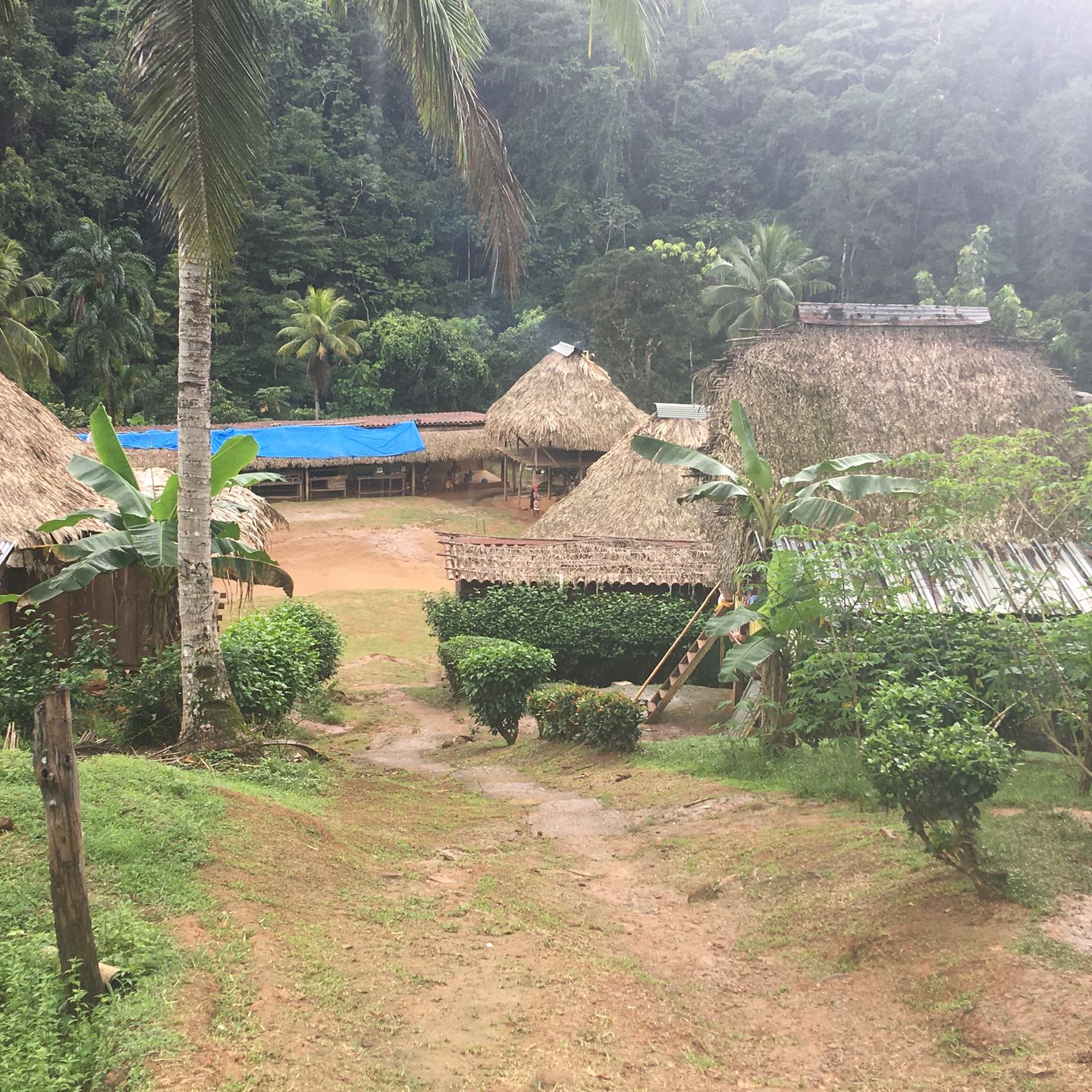 Wioska ludu Embera 