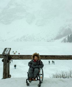 5-latek zawstydził polskich turystów. Pokonał trasę do Morskiego Oka na wózku