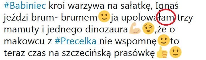 Wpis na Twitterze Joachima Brudzińskiego. 