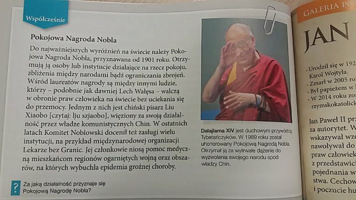 Rozdział "Pokojowa Nagroda Nobla" 