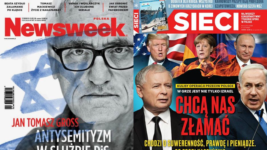 Okładki tygodników opinii