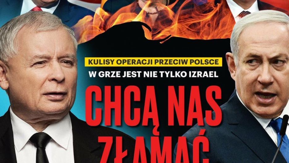 Najnowsza okładka tygodnika "Sieci"