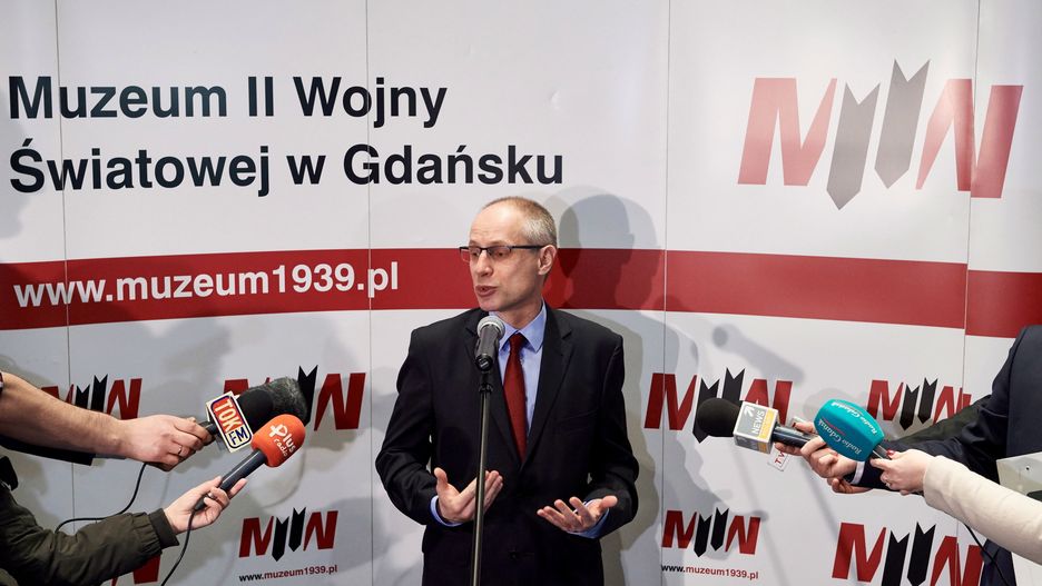 Paweł Machcewicz, dyrektor Muzeum II Wojny Światowej