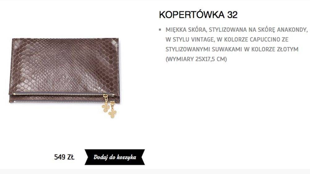 kopertówka Lilou
Fotgrafia: screen z Lilou.pl