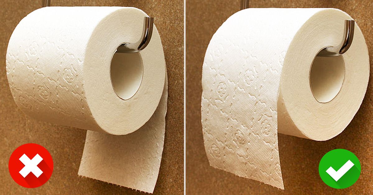 Odpowiednie powieszenie papieru toaletowego oszczędzi Ci wizyt u lekarza