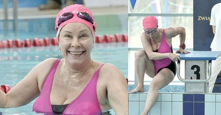 Potocka i Banasiuk mistrzami w pływaniu! Gwiazdy w strojach kąpielowych i bez makijażu