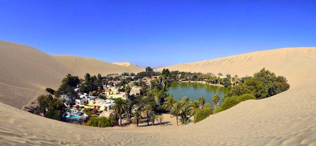 Huacachina - najsłynniejsza oaza Ameryki