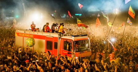 Polska straż: "nie można wjechać na festiwal". Ale Niemcy wjechali