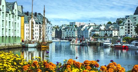 Norwegia - Alesund i Trondheim