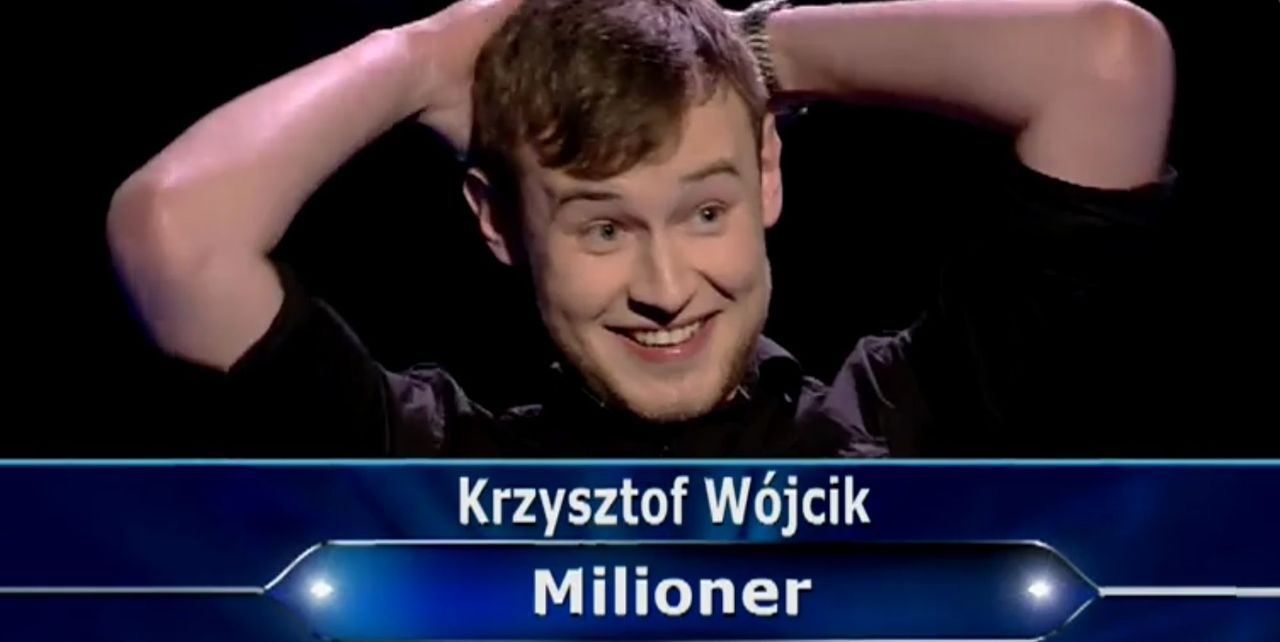 Krzysztof Wójcik jedynym Polakiem, który wygrał "Milionerów". Na co wydał fortunę?