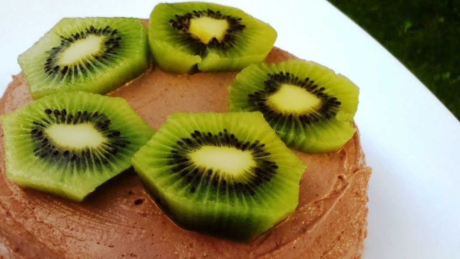 Czekoladowy tofurnik z kaszą jaglaną