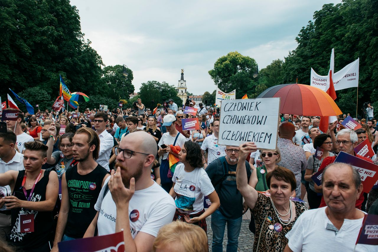 Białystok przeciw przemocy. Pokonany strach. Rodzi się nadzieja