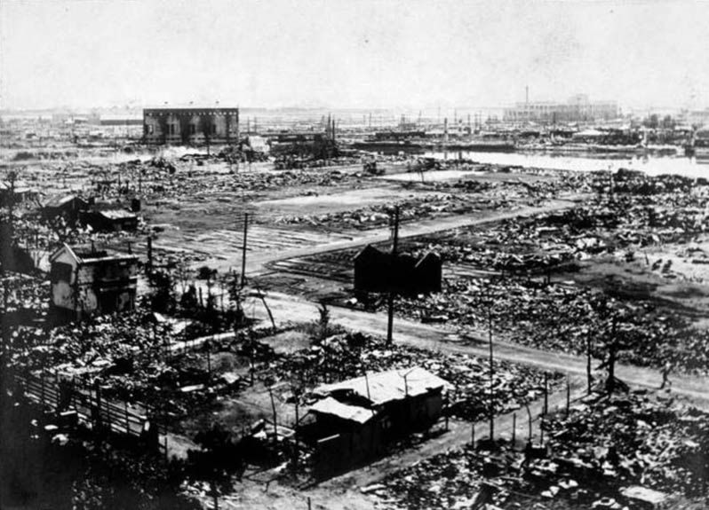 Tokio po kataklizmie w 1923 roku 