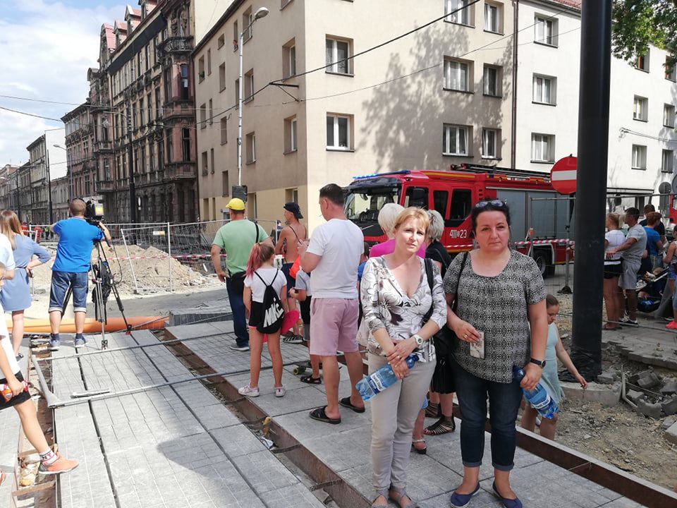 Pani Edyta (po lewej) nie może otrząsnąć się po tragedii 