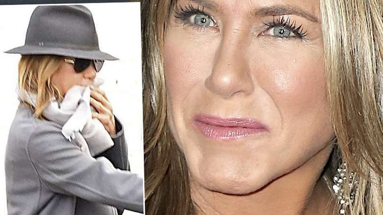 Jennifer Aniston twarz po botoksie