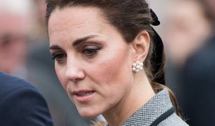 Księżna Kate w obcisłej sukience. Nie ma mowy o czwartej ciąży