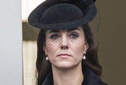 Kate Middleton cała w czerni. Księżna wygląda na zmęczoną?