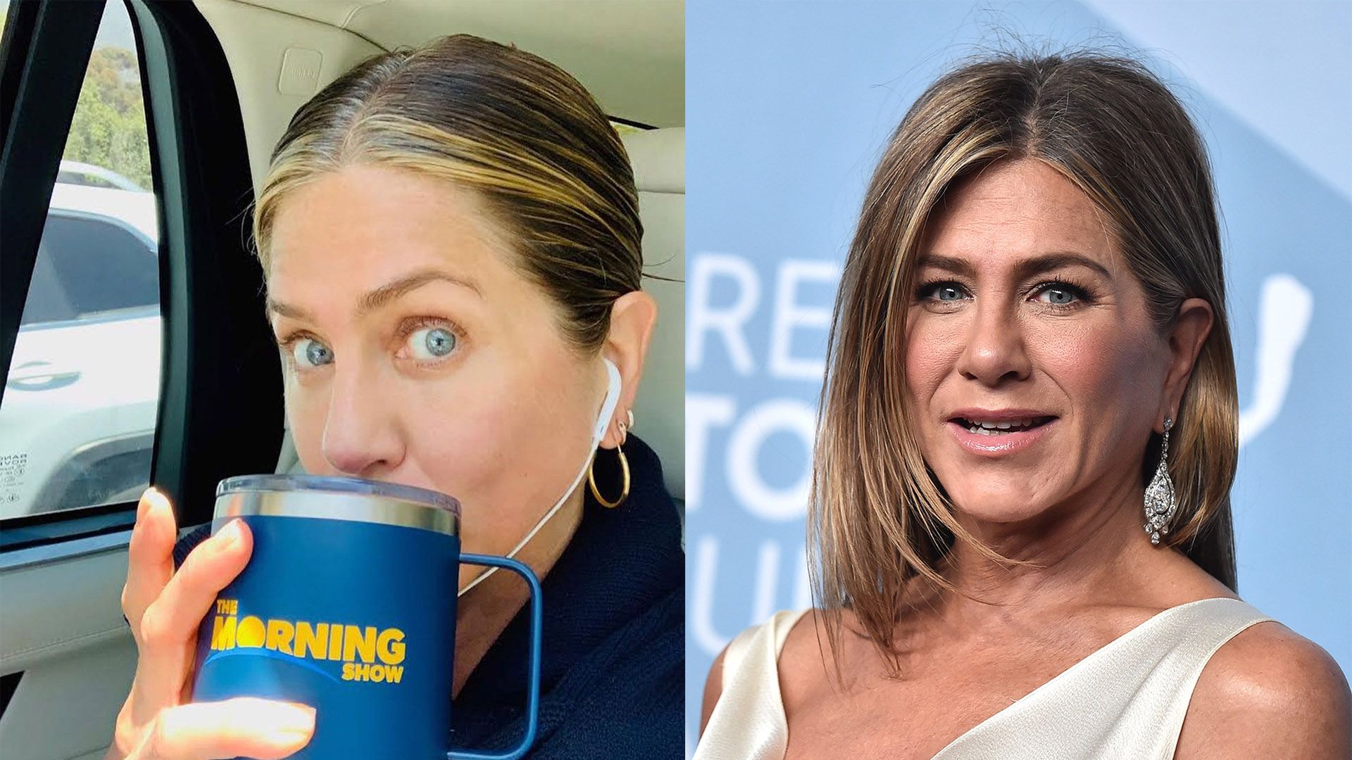 Jennifer Aniston bez makijażu